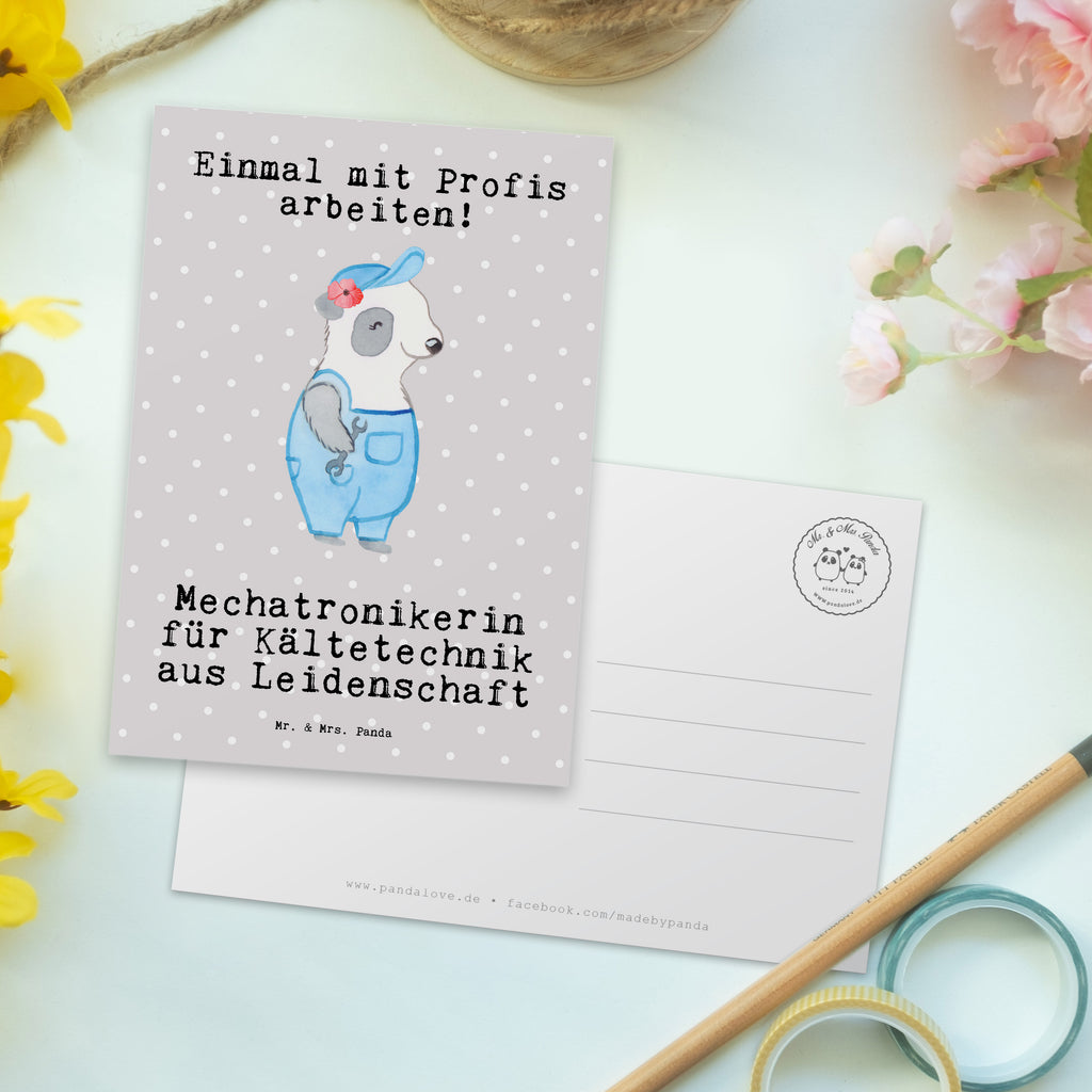 Postkarte Mechatronikerin für Kältetechnik aus Leidenschaft Postkarte, Karte, Geschenkkarte, Grußkarte, Einladung, Ansichtskarte, Geburtstagskarte, Einladungskarte, Dankeskarte, Ansichtskarten, Einladung Geburtstag, Einladungskarten Geburtstag, Beruf, Ausbildung, Jubiläum, Abschied, Rente, Kollege, Kollegin, Geschenk, Schenken, Arbeitskollege, Mitarbeiter, Firma, Danke, Dankeschön, Mechatronikerin für Kältetechnik, Gesellenprüfung