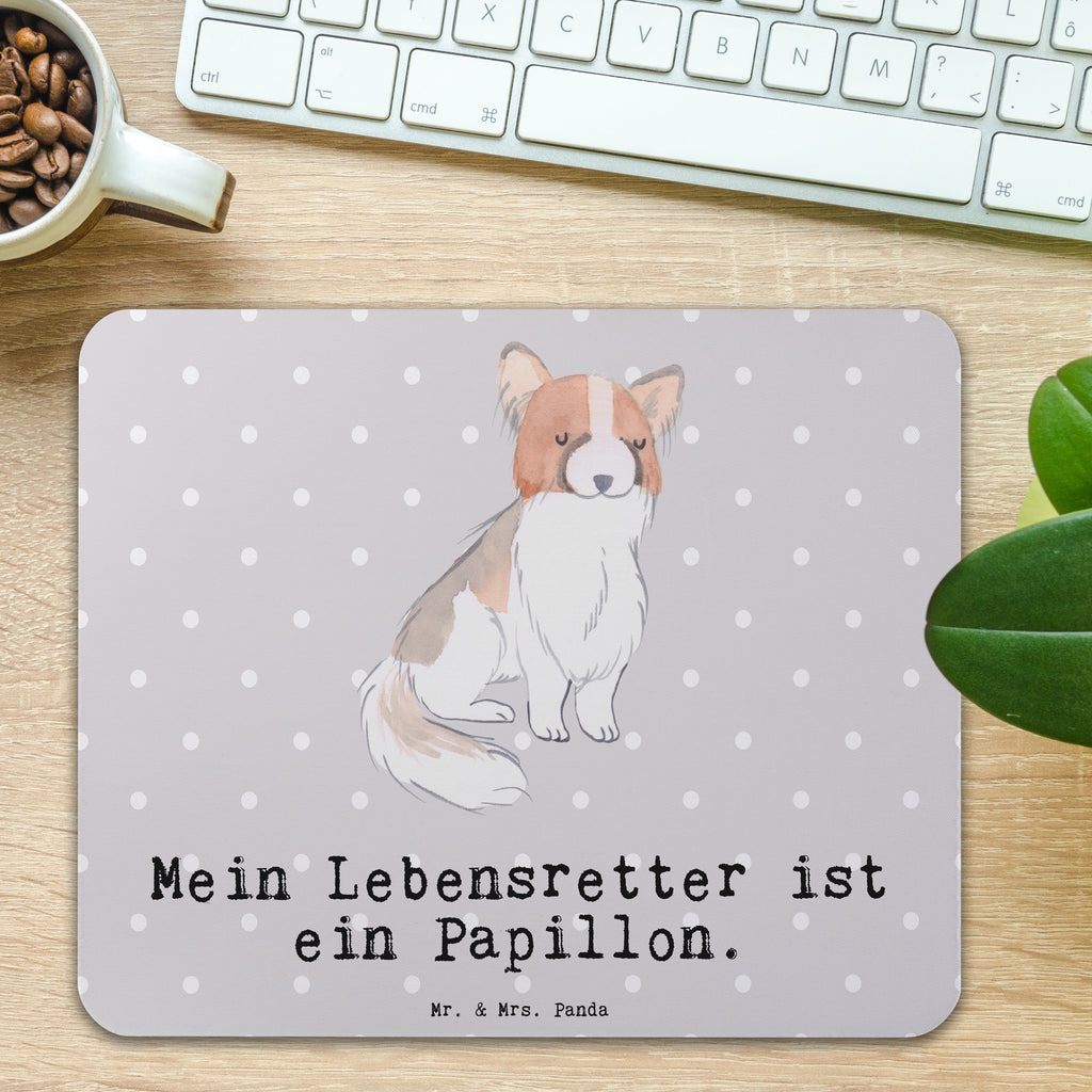 Mauspad Papillon Lebensretter Mousepad, Computer zubehör, Büroausstattung, PC Zubehör, Arbeitszimmer, Mauspad, Einzigartiges Mauspad, Designer Mauspad, Mausunterlage, Mauspad Büro, Hund, Hunderasse, Rassehund, Hundebesitzer, Geschenk, Tierfreund, Schenken, Welpe, Kontinentaler Zwergspaniel, Papillon