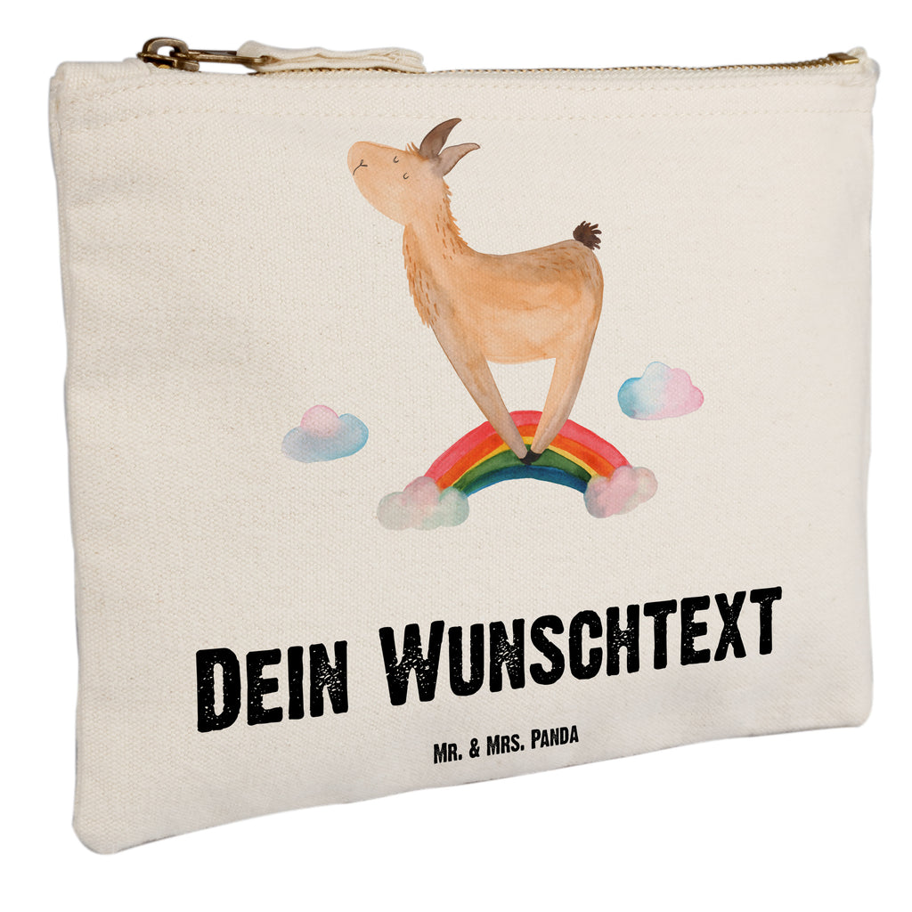 Personalisierte Schminktasche Lama Regenbogen Personalisierte Schminktasche, Personalisierte Kosmetiktasche, Personalisierter Kosmetikbeutel, Personalisiertes Stiftemäppchen, Personalisiertes Etui, Personalisierte Federmappe, Personalisierte Makeup Bag, Personalisiertes Schminketui, Personalisiertes Kosmetiketui, Personalisiertes Schlamperetui, Schminktasche mit Namen, Kosmetiktasche mit Namen, Kosmetikbeutel mit Namen, Stiftemäppchen mit Namen, Etui mit Namen, Federmappe mit Namen, Makeup Bg  mit Namen, Schminketui mit Namen, Kosmetiketui mit Namen, Schlamperetui mit Namen, Schminktasche personalisieren, Schminktasche bedrucken, Schminktasche selbst gestalten, Lama, Alpaka, Lamas, Regenbogen, Haters gonna hate, Haters, Selbstständig, Außenseiter, Schule, Abi, Hobby, Wolkenland, Freiheit