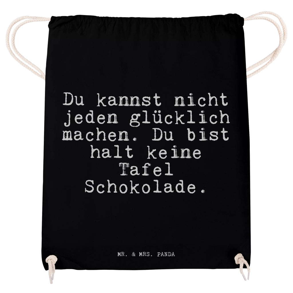 Sportbeutel Du kannst nicht jeden... Sportbeutel, Turnbeutel, Beutel, Sporttasche, Tasche, Stoffbeutel, Sportbeutel Kinder, Gymsack, Beutel Rucksack, Kleine Sporttasche, Sportzubehör, Turnbeutel Baumwolle, Spruch, Sprüche, lustige Sprüche, Weisheiten, Zitate, Spruch Geschenke, Spruch Sprüche Weisheiten Zitate Lustig Weisheit Worte