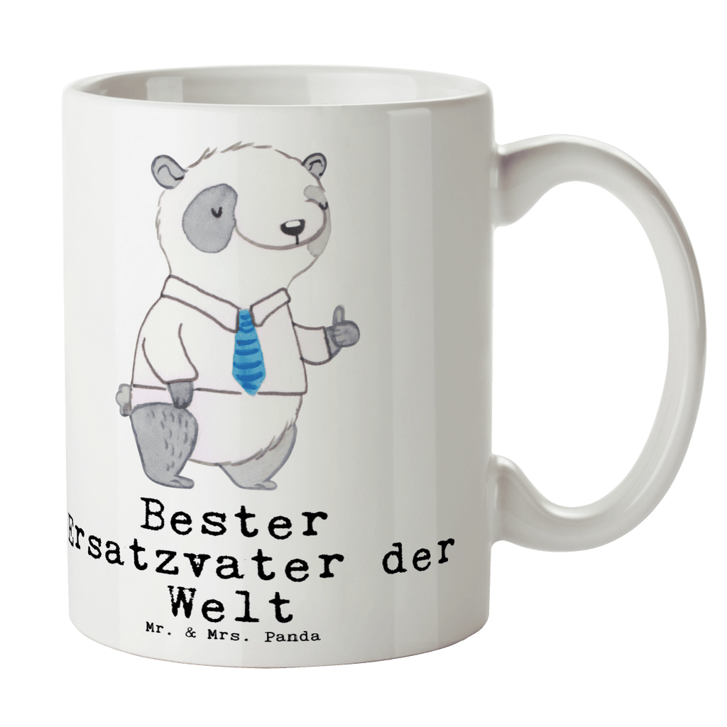 Tasse Panda Bester Ersatzvater der Welt Tasse, Kaffeetasse, Teetasse, Becher, Kaffeebecher, Teebecher, Keramiktasse, Porzellantasse, Büro Tasse, Geschenk Tasse, Tasse Sprüche, Tasse Motive, Kaffeetassen, Tasse bedrucken, Designer Tasse, Cappuccino Tassen, Schöne Teetassen, für, Dankeschön, Geschenk, Schenken, Geburtstag, Geburtstagsgeschenk, Geschenkidee, Danke, Bedanken, Mitbringsel, Freude machen, Geschenktipp, Bester, Ersatzvater, Ersatz, zweiter, Vater, Papa, Dad, Daddy, Paps, Papi, Vati, Eltern, Geschenk Vater, Mann, Familie, Kleinigkeit