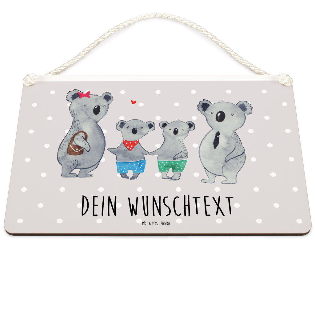 Personalisiertes Deko Schild Koala Familie zwei Dekoschild, Deko Schild, Schild, Tür Schild, Türschild, Holzschild, Wandschild, Wanddeko, Familie, Vatertag, Muttertag, Bruder, Schwester, Mama, Papa, Oma, Opa, Koala, Koalabär, beste Familie, Familienzeit, Familienleben, Koalafamilie, Lieblingsfamilie