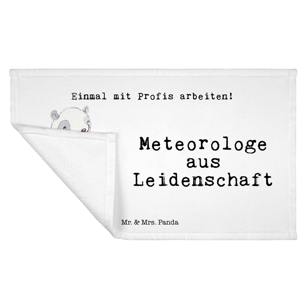 Handtuch Meteorologe aus Leidenschaft Gästetuch, Reisehandtuch, Sport Handtuch, Frottier, Kinder Handtuch, Beruf, Ausbildung, Jubiläum, Abschied, Rente, Kollege, Kollegin, Geschenk, Schenken, Arbeitskollege, Mitarbeiter, Firma, Danke, Dankeschön