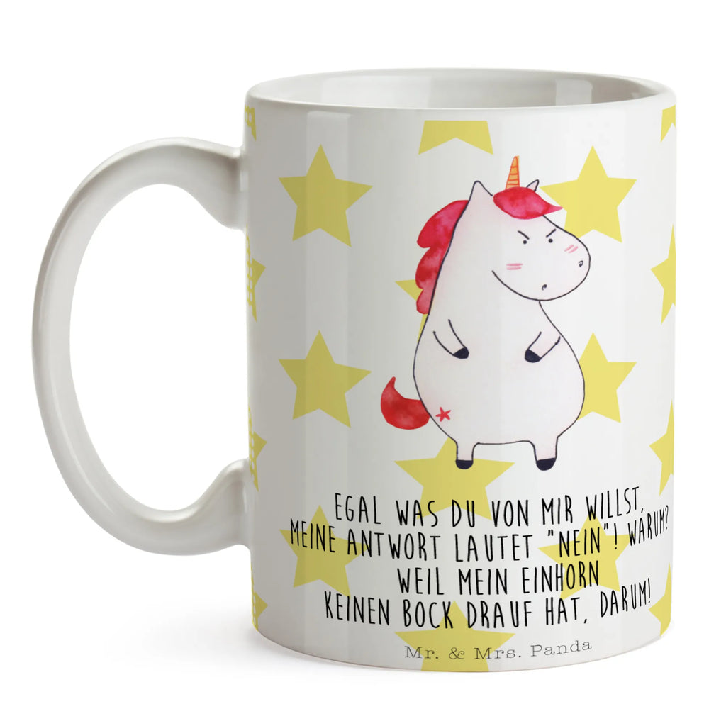 Tasse Einhorn Wut Tasse, Kaffeetasse, Teetasse, Becher, Kaffeebecher, Teebecher, Keramiktasse, Porzellantasse, Büro Tasse, Geschenk Tasse, Tasse Sprüche, Tasse Motive, Kaffeetassen, Tasse bedrucken, Designer Tasse, Cappuccino Tassen, Schöne Teetassen, Einhorn, Einhörner, Einhorn Deko, Pegasus, Unicorn, Realität, Ansage, lustlos, nein, Büro, Arbeit, wütend, dumme Fragen, lustig, Spaß, Geschenk