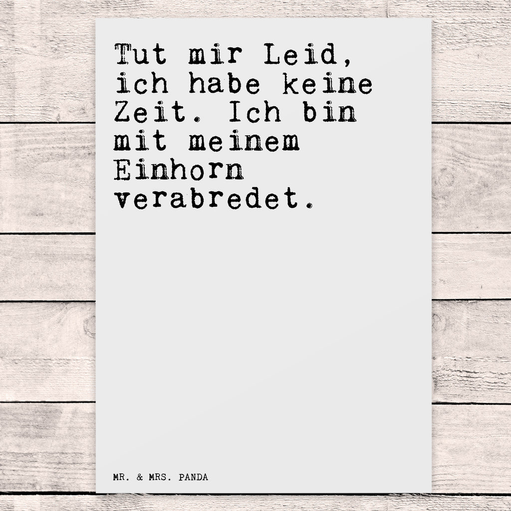 Postkarte Tut mir Leid, ich... Postkarte, Karte, Geschenkkarte, Grußkarte, Einladung, Ansichtskarte, Geburtstagskarte, Einladungskarte, Dankeskarte, Ansichtskarten, Einladung Geburtstag, Einladungskarten Geburtstag, Spruch, Sprüche, lustige Sprüche, Weisheiten, Zitate, Spruch Geschenke, Spruch Sprüche Weisheiten Zitate Lustig Weisheit Worte