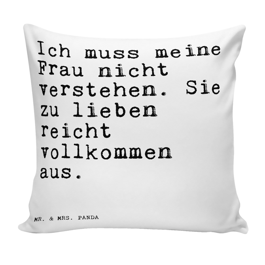 40x40 Kissen Sprüche und Zitate Ich muss meine Frau nicht verstehen. Sie zu lieben reicht vollkommen aus. Kissenhülle, Kopfkissen, Sofakissen, Dekokissen, Motivkissen, sofakissen, sitzkissen, Kissen, Kissenbezüge, Kissenbezug 40x40, Kissen 40x40, Kissenhülle 40x40, Zierkissen, Couchkissen, Dekokissen Sofa, Sofakissen 40x40, Dekokissen 40x40, Kopfkissen 40x40, Kissen 40x40 Waschbar, Spruch, Sprüche, lustige Sprüche, Weisheiten, Zitate, Spruch Geschenke, Spruch Sprüche Weisheiten Zitate Lustig Weisheit Worte