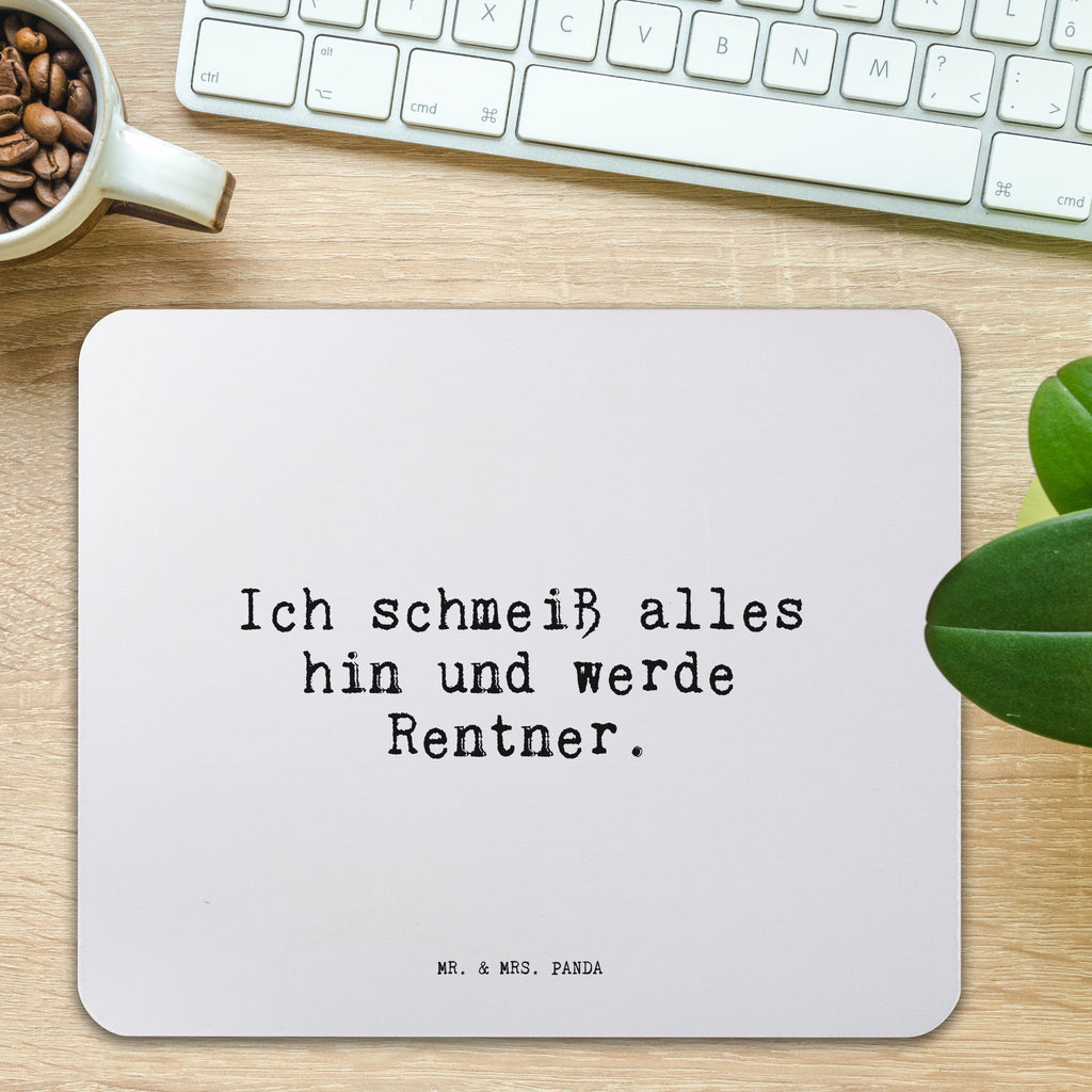 Mauspad Ich schmeiß alles hin... Mousepad, Computer zubehör, Büroausstattung, PC Zubehör, Arbeitszimmer, Mauspad, Einzigartiges Mauspad, Designer Mauspad, Mausunterlage, Mauspad Büro, Spruch, Sprüche, lustige Sprüche, Weisheiten, Zitate, Spruch Geschenke, Spruch Sprüche Weisheiten Zitate Lustig Weisheit Worte