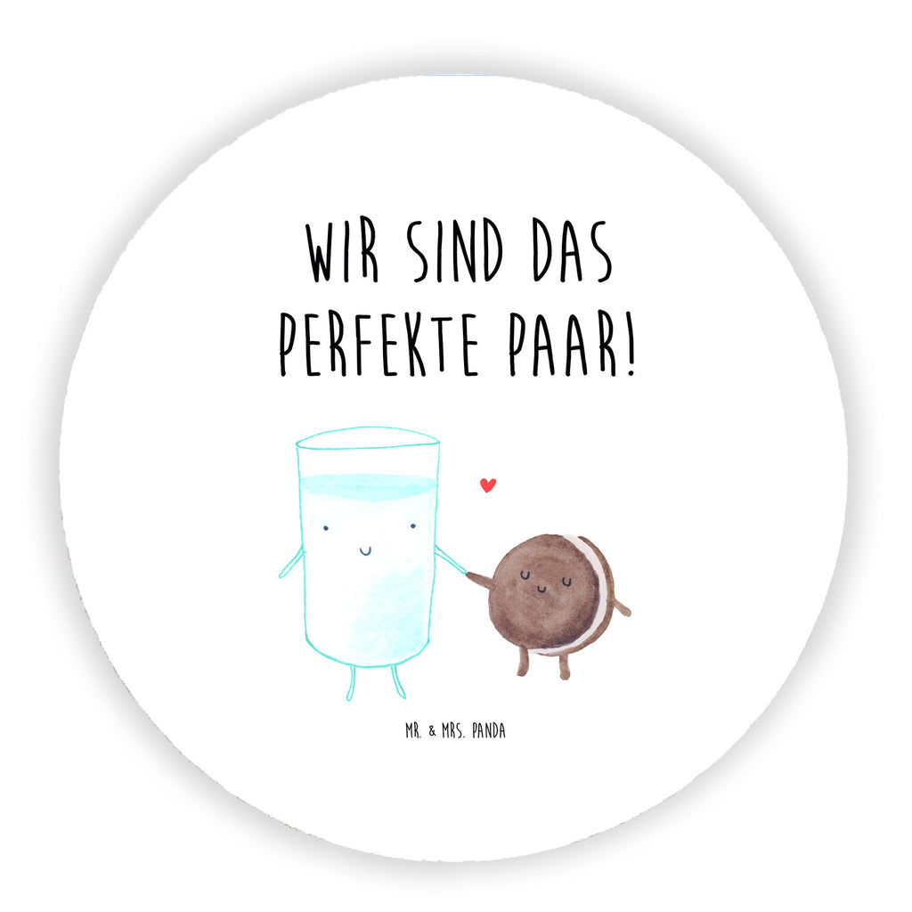 Rund Magnet Milch & Keks Kühlschrankmagnet, Pinnwandmagnet, Souvenir Magnet, Motivmagnete, Dekomagnet, Whiteboard Magnet, Notiz Magnet, Kühlschrank Dekoration, Tiermotive, Gute Laune, lustige Sprüche, Tiere, Milk, Cookie, Milch, Keks, Kekse, Kaffee, Einladung Frühstück, Motiv süß, romantisch, perfektes Paar