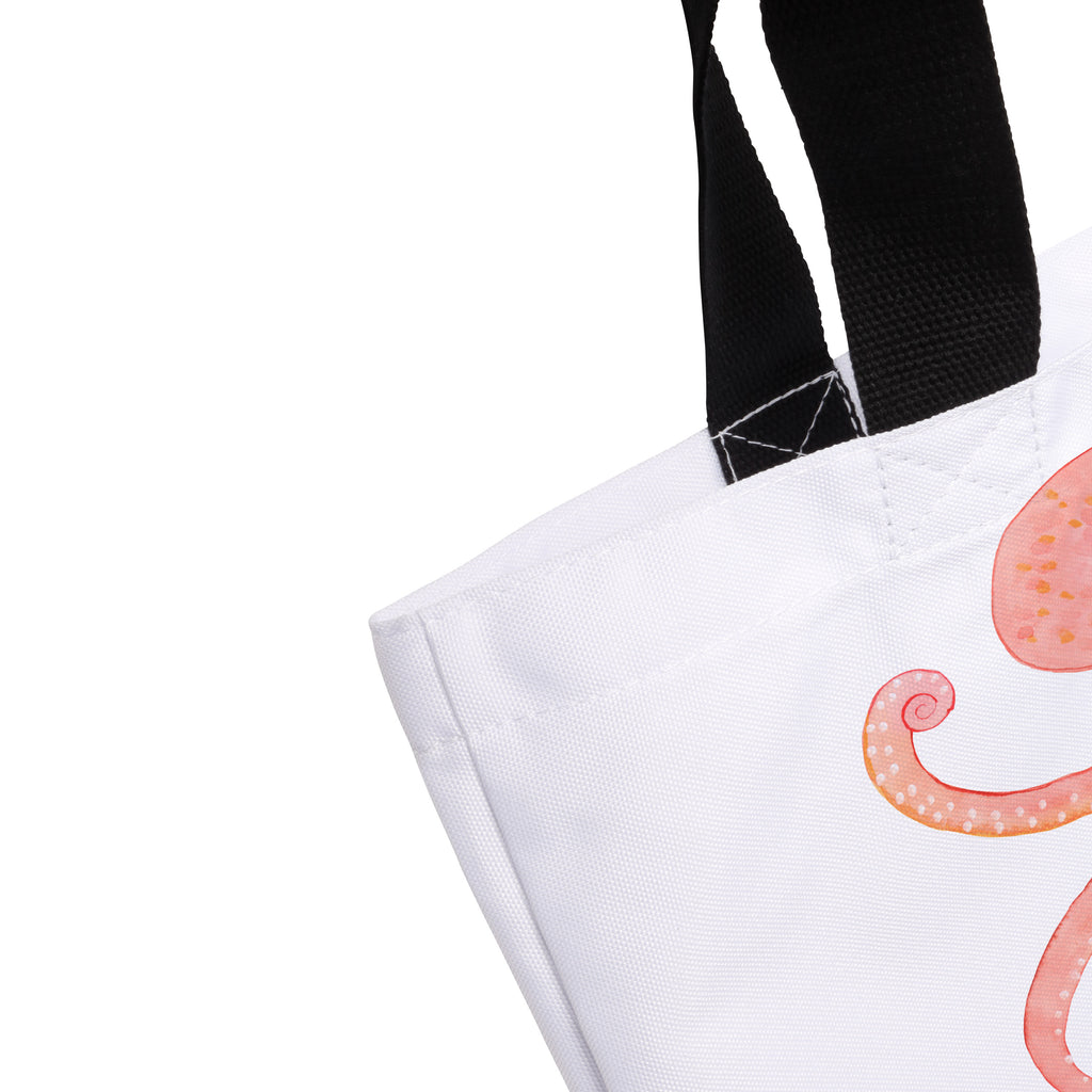 Shopper Tintenfisch Beutel, Einkaufstasche, Tasche, Strandtasche, Einkaufsbeutel, Shopper, Schultasche, Freizeittasche, Tragebeutel, Schulbeutel, Alltagstasche, Tiermotive, Gute Laune, lustige Sprüche, Tiere, Meer, Meerestier, Krake, Tintenfisch, Arme, Wasser, Ozean