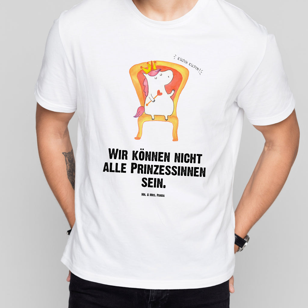 T-Shirt Standard Einhorn König T-Shirt, Shirt, Tshirt, Lustiges T-Shirt, T-Shirt mit Spruch, Party, Junggesellenabschied, Jubiläum, Geburstag, Herrn, Damen, Männer, Frauen, Schlafshirt, Nachthemd, Sprüche, Einhorn, Einhörner, Einhorn Deko, Pegasus, Unicorn, König, Präsident, Bundeskanzler, Herrscher, Kaiser, Prinzessin, Krone