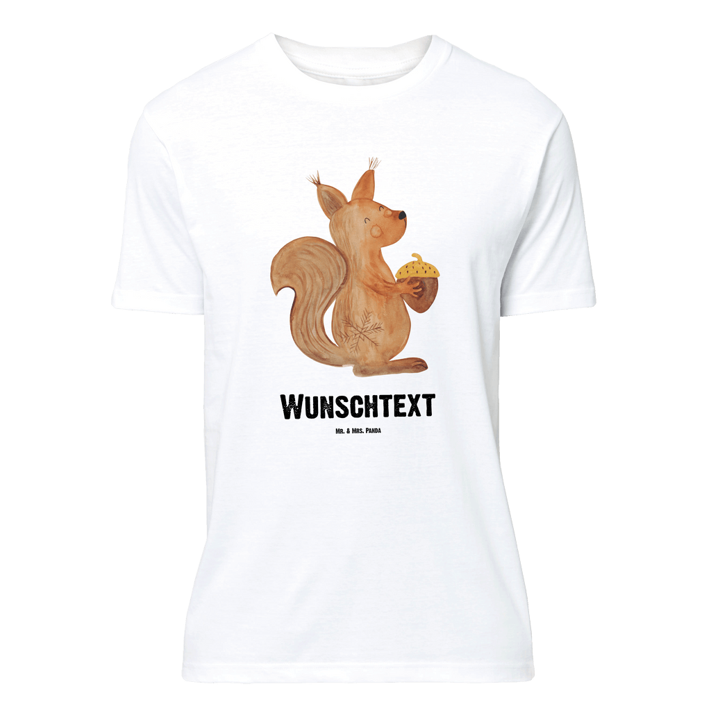 Personalisiertes T-Shirt Eichhörnchen Weihnachten T-Shirt Personalisiert, T-Shirt mit Namen, T-Shirt mit Aufruck, Männer, Frauen, Wunschtext, Bedrucken, Winter, Weihnachten, Weihnachtsdeko, Nikolaus, Advent, Heiligabend, Wintermotiv, Frohe Weihnachten, Frohes neues Jahr, Guten Rutsch, Weihnachtsmotiv, Weihnachtsgruß, Neujahr, Vogel