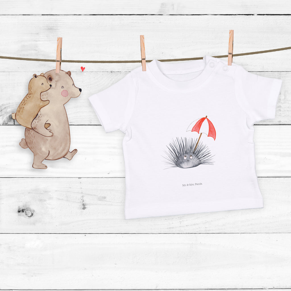 Organic Baby Shirt Seeigel Baby T-Shirt, Jungen Baby T-Shirt, Mädchen Baby T-Shirt, Shirt, Meerestiere, Meer, Urlaub, Seeigel, Achtsamkeit, Selbstakzeptanz, Selbstliebe, Hier und Jetzt, Leben, Lebe