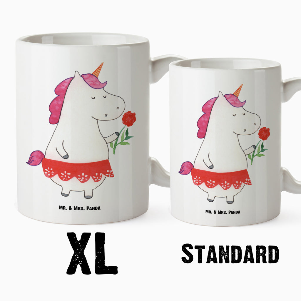 XL Tasse Einhorn Dame XL Tasse, Große Tasse, Grosse Kaffeetasse, XL Becher, XL Teetasse, spülmaschinenfest, Jumbo Tasse, Groß, Einhorn, Einhörner, Einhorn Deko, Pegasus, Unicorn, Dame, Lady, feine Dame, Freundin, Frau, Bachelor, Bachelorette, Abfuhr, Schluss machen, Trennung