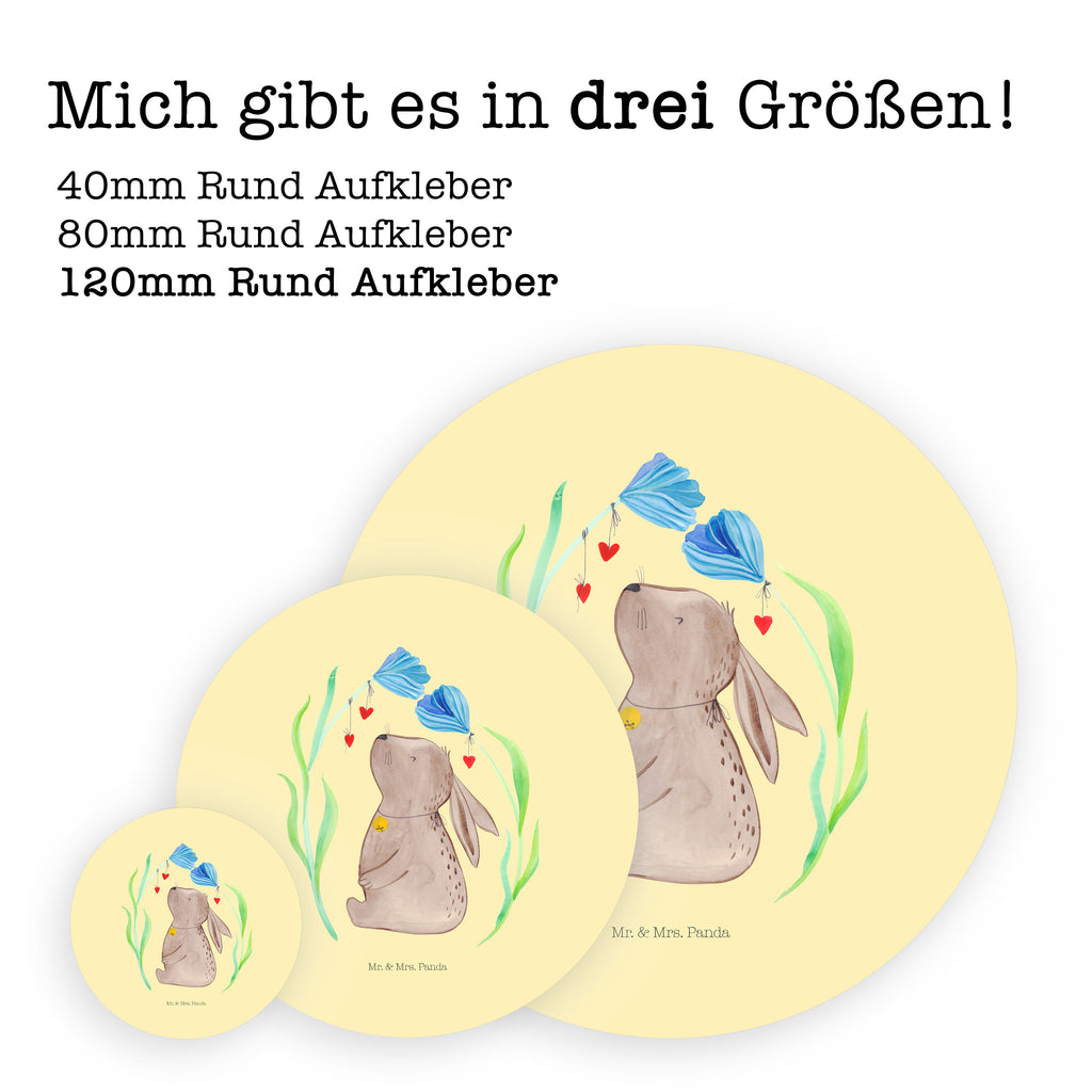 Rund Aufkleber Hase Blume Sticker, Aufkleber, Etikett, Ostern, Osterhase, Ostergeschenke, Osternest, Osterdeko, Geschenke zu Ostern, Ostern Geschenk, Ostergeschenke Kinder, Ostern Kinder, Hase, Kaninchen, Kind, Taufe, Taufgeschenk, Geburt, Schwangerschaft, erstes Kind, Kindergeburtstag, Geburtstag, Hoffnung, Träume