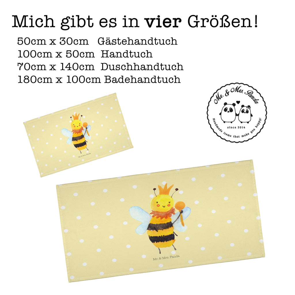 Handtuch Biene König Gästetuch, Reisehandtuch, Sport Handtuch, Frottier, Kinder Handtuch, Biene, Wespe, Hummel