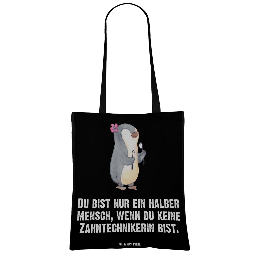 Tragetasche Zahntechnikerin mit Herz Beuteltasche, Beutel, Einkaufstasche, Jutebeutel, Stoffbeutel, Tasche, Shopper, Umhängetasche, Strandtasche, Schultertasche, Stofftasche, Tragetasche, Badetasche, Jutetasche, Einkaufstüte, Laptoptasche, Beruf, Ausbildung, Jubiläum, Abschied, Rente, Kollege, Kollegin, Geschenk, Schenken, Arbeitskollege, Mitarbeiter, Firma, Danke, Dankeschön