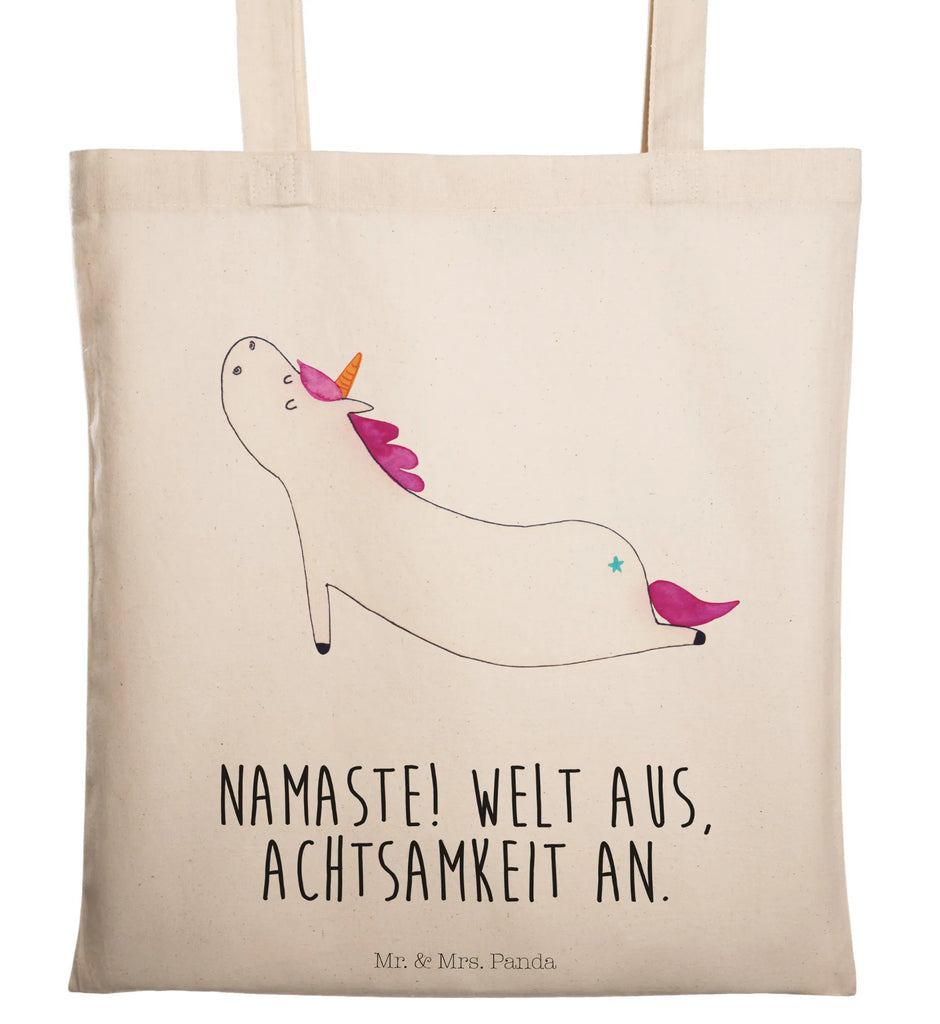 Tragetasche Einhorn Yoga Beuteltasche, Beutel, Einkaufstasche, Jutebeutel, Stoffbeutel, Tasche, Shopper, Umhängetasche, Strandtasche, Schultertasche, Stofftasche, Tragetasche, Badetasche, Jutetasche, Einkaufstüte, Laptoptasche, Einhorn, Einhörner, Einhorn Deko, Pegasus, Unicorn, Yoga, Namaste, Achtsamkeit, Entspannung, Joga, Yogamatte, Sport, lustig, witzig, süß