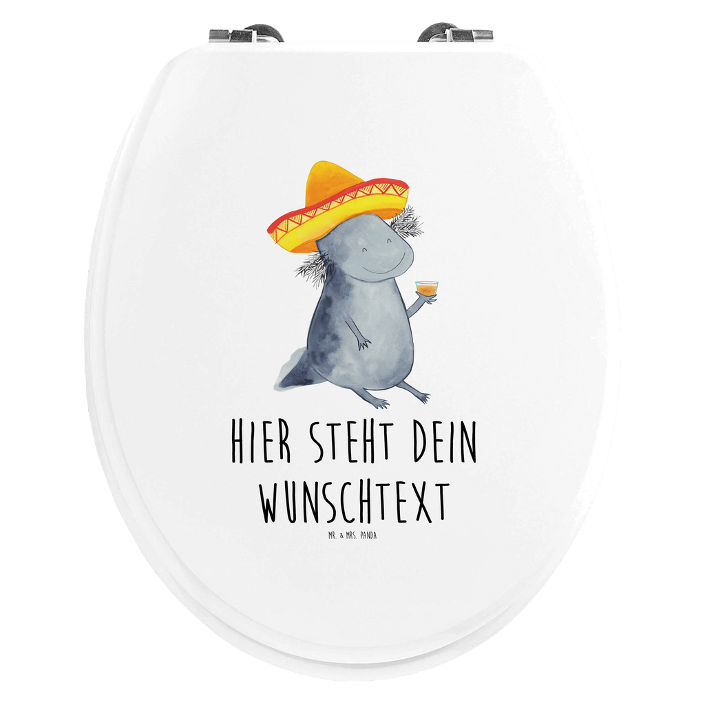 Personalisierter WC Sitz Motiv Axolotl Tequila Personalisierte Klobrille, Personalisierter Klodeckel, Personalisierter Toilettendeckel, Personalisierter WC-Sitz, Toilettendeckel mit Namen, WC Sitz mit Namen, Axolotl, Molch, Mexico, Mexiko, Sombrero, Zitrone, Tequila, Motivation, Spruch, Schwanzlurch, Lurch, Lurche, Axolot, Feuerdrache, Feuersalamander