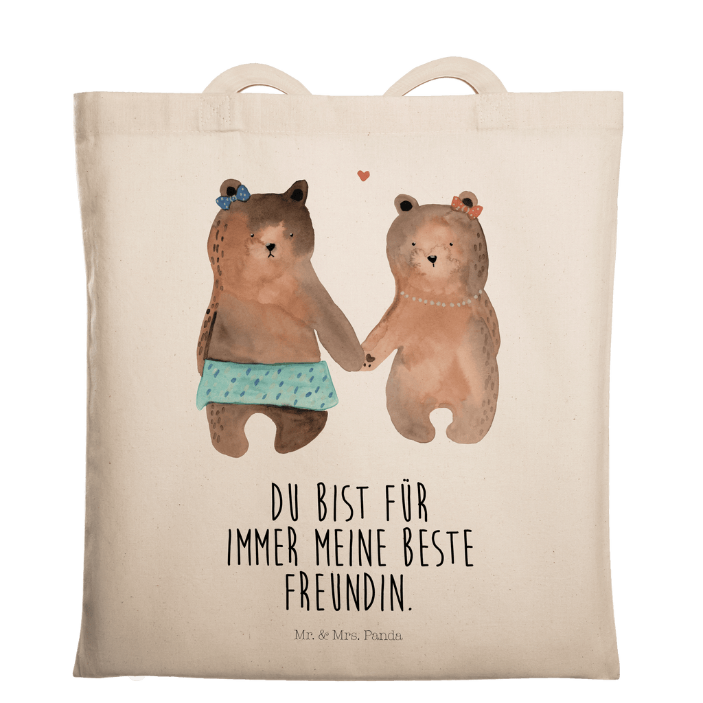 Tragetasche Bär Freundin Beuteltasche, Beutel, Einkaufstasche, Jutebeutel, Stoffbeutel, Tasche, Shopper, Umhängetasche, Strandtasche, Schultertasche, Stofftasche, Tragetasche, Badetasche, Jutetasche, Einkaufstüte, Laptoptasche, Bär, Teddy, Teddybär, Bär Freundin Beste Freund Liebe Liebesbeweis Verliebt Kumpel Kumpeliene