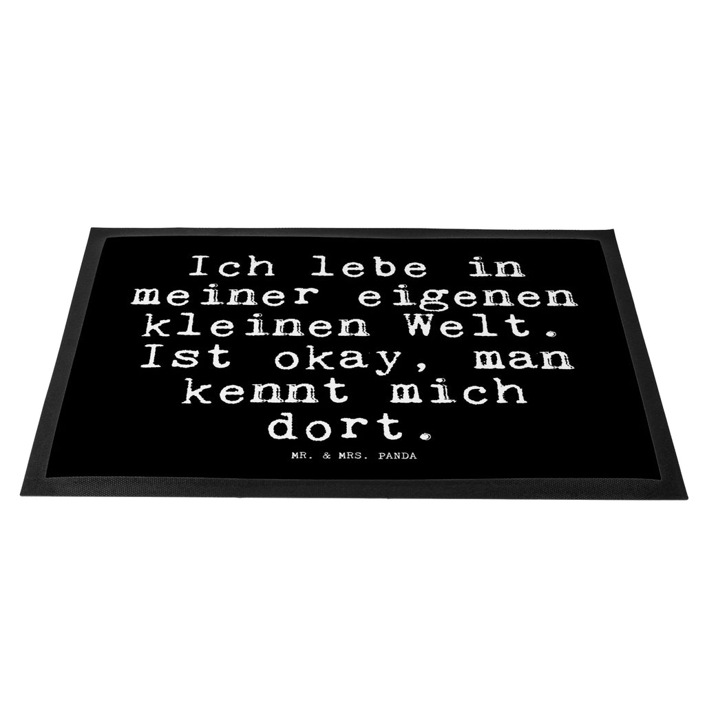 Fußmatte Fun Talk Ich lebe in meiner eigenen kleinen Welt. Ist okay, man kennt mich dort. Türvorleger, Schmutzmatte, Fußabtreter, Matte, Schmutzfänger, Fußabstreifer, Schmutzfangmatte, Türmatte, Motivfußmatte, Haustürmatte, Vorleger, Fussmatten, Fußmatten, Gummimatte, Fußmatte außen, Fußmatte innen, Fussmatten online, Gummi Matte, Sauberlaufmatte, Fußmatte waschbar, Fußmatte outdoor, Schmutzfangmatte waschbar, Eingangsteppich, Fußabstreifer außen, Fußabtreter außen, Schmutzfangteppich, Fußmatte außen wetterfest, Spruch, Sprüche, lustige Sprüche, Weisheiten, Zitate, Spruch Geschenke, Glizer Spruch Sprüche Weisheiten Zitate Lustig Weisheit Worte