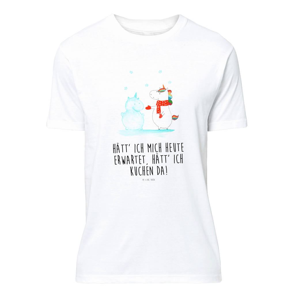 T-Shirt Standard Einhorn Schneemann T-Shirt, Shirt, Tshirt, Lustiges T-Shirt, T-Shirt mit Spruch, Party, Junggesellenabschied, Jubiläum, Geburstag, Herrn, Damen, Männer, Frauen, Schlafshirt, Nachthemd, Sprüche, Einhorn, Einhörner, Einhorn Deko, Pegasus, Unicorn, Schneemann, Winter, Schnee, Kuchen, Weihnachten, kalt, Mütze, Handschuhe, X-Mas