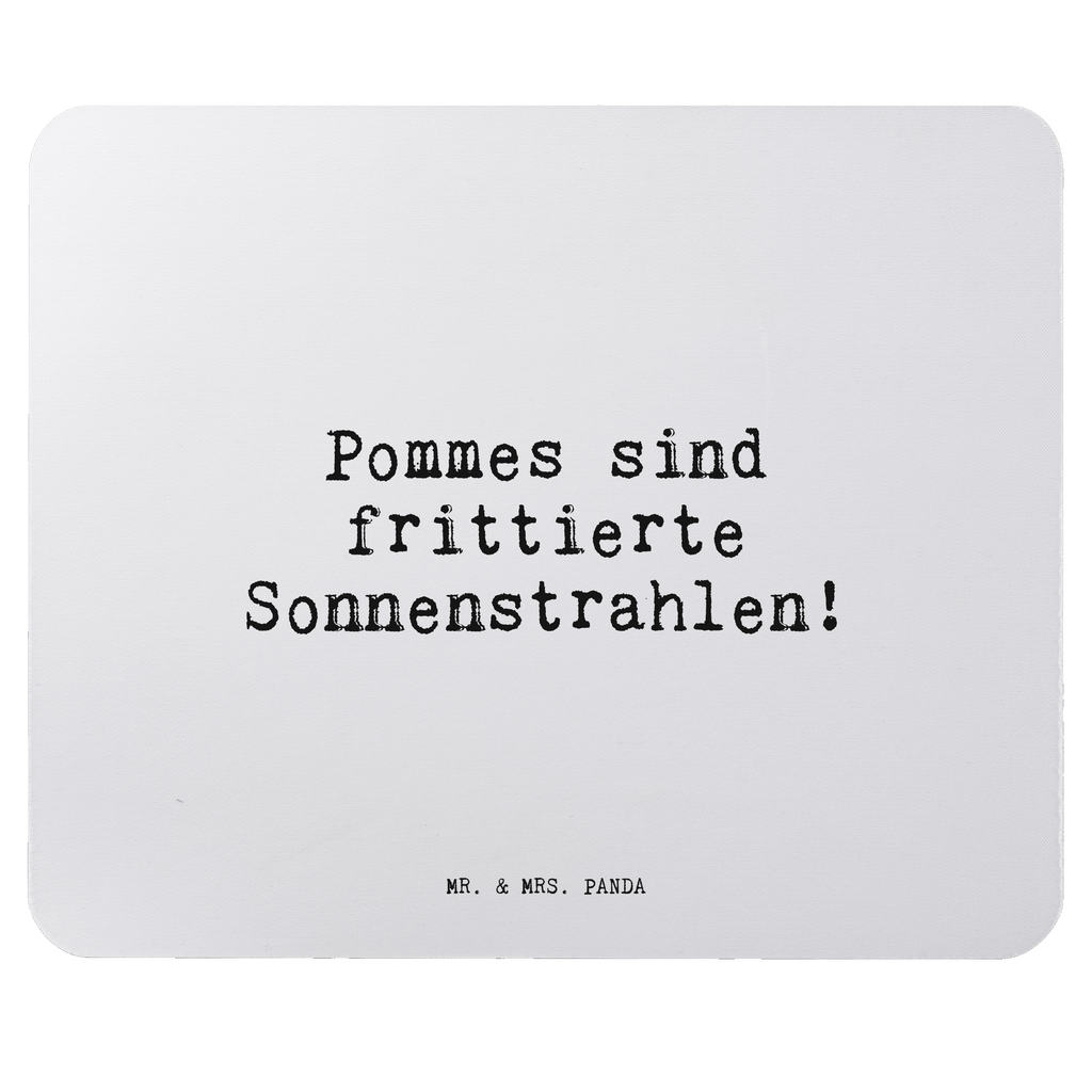 Mauspad Pommes sind frittierte Sonnenstrahlen!... Mousepad, Computer zubehör, Büroausstattung, PC Zubehör, Arbeitszimmer, Mauspad, Einzigartiges Mauspad, Designer Mauspad, Mausunterlage, Mauspad Büro, Spruch, Sprüche, lustige Sprüche, Weisheiten, Zitate, Spruch Geschenke, Spruch Sprüche Weisheiten Zitate Lustig Weisheit Worte