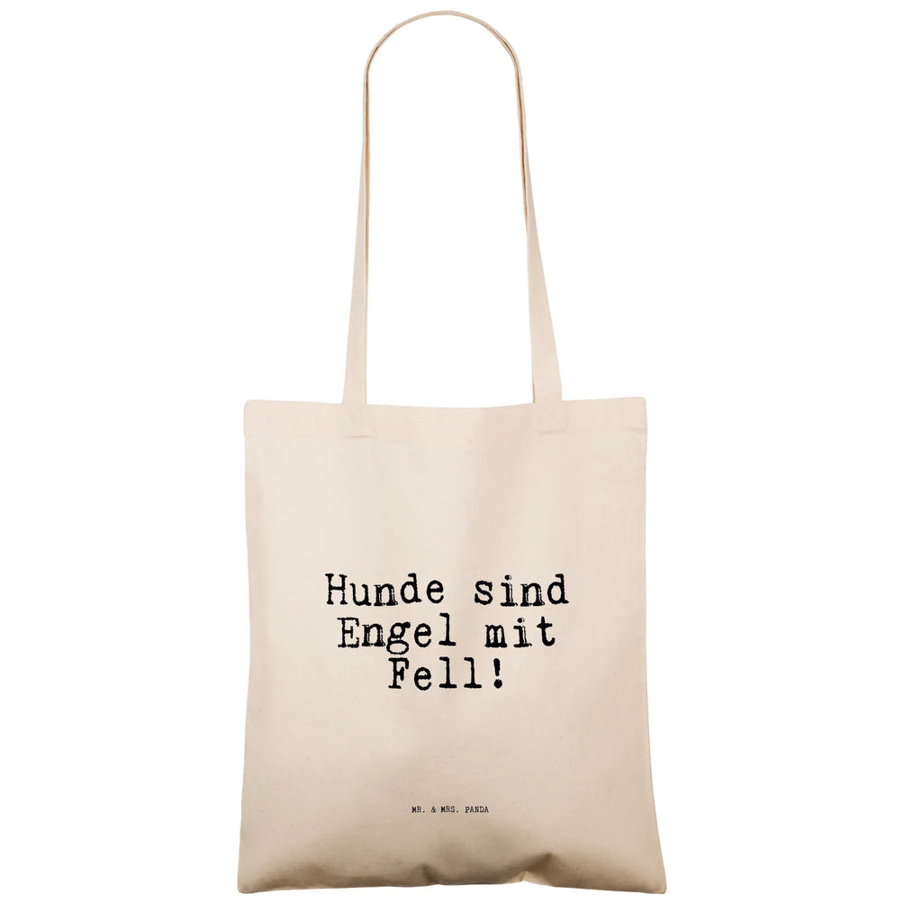 Tragetasche Hunde sind Engel mit... Beuteltasche, Beutel, Einkaufstasche, Jutebeutel, Stoffbeutel, Tasche, Shopper, Umhängetasche, Strandtasche, Schultertasche, Stofftasche, Tragetasche, Badetasche, Jutetasche, Einkaufstüte, Laptoptasche, Spruch, Sprüche, lustige Sprüche, Weisheiten, Zitate, Spruch Geschenke, Spruch Sprüche Weisheiten Zitate Lustig Weisheit Worte