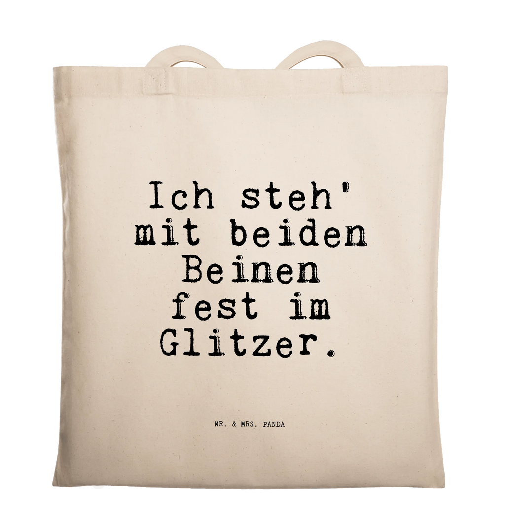 Tragetasche Ich steh' mit beiden... Beuteltasche, Beutel, Einkaufstasche, Jutebeutel, Stoffbeutel, Tasche, Shopper, Umhängetasche, Strandtasche, Schultertasche, Stofftasche, Tragetasche, Badetasche, Jutetasche, Einkaufstüte, Laptoptasche, Spruch, Sprüche, lustige Sprüche, Weisheiten, Zitate, Spruch Geschenke, Spruch Sprüche Weisheiten Zitate Lustig Weisheit Worte