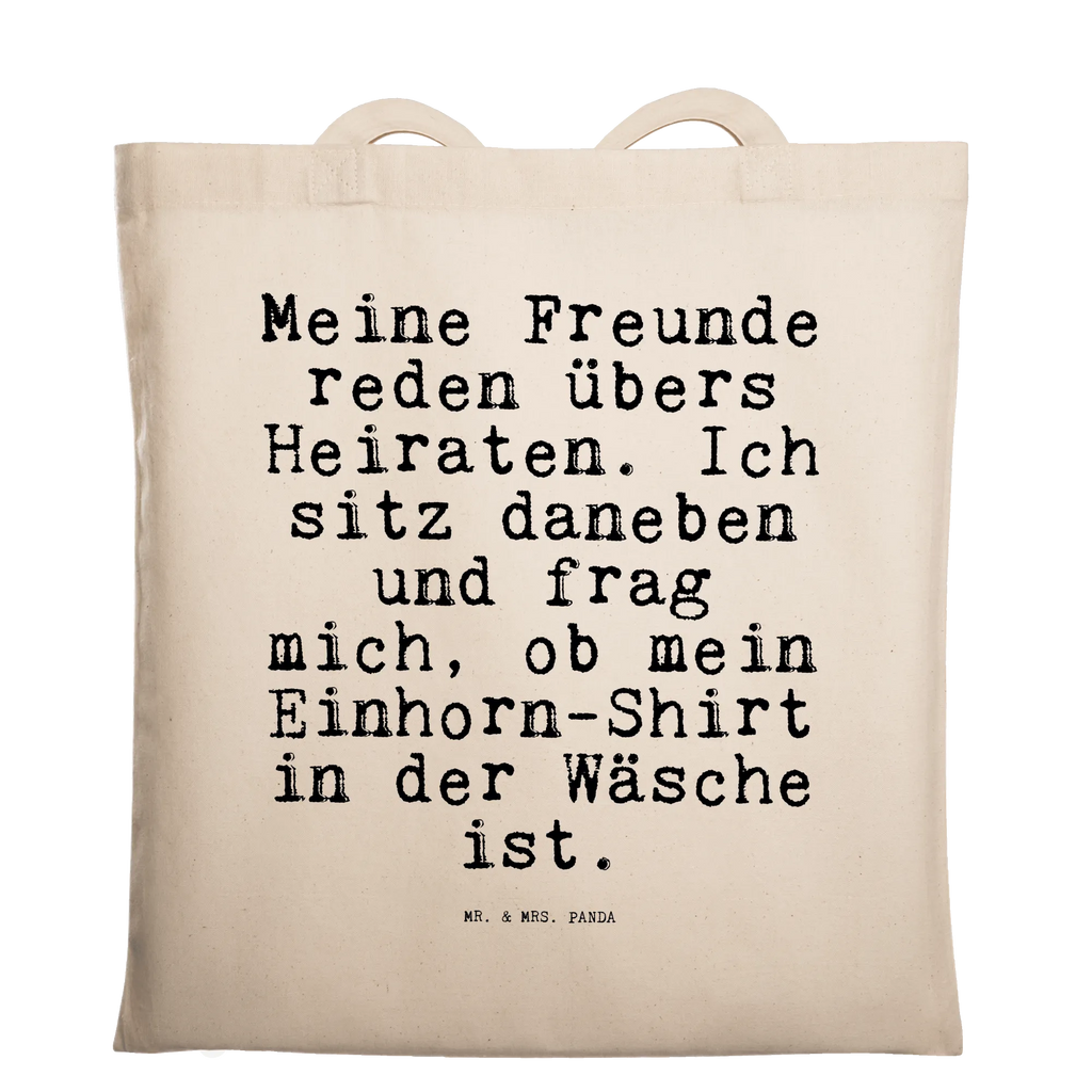 Tragetasche Meine Freunde reden übers... Beuteltasche, Beutel, Einkaufstasche, Jutebeutel, Stoffbeutel, Tasche, Shopper, Umhängetasche, Strandtasche, Schultertasche, Stofftasche, Tragetasche, Badetasche, Jutetasche, Einkaufstüte, Laptoptasche, Spruch, Sprüche, lustige Sprüche, Weisheiten, Zitate, Spruch Geschenke, Spruch Sprüche Weisheiten Zitate Lustig Weisheit Worte