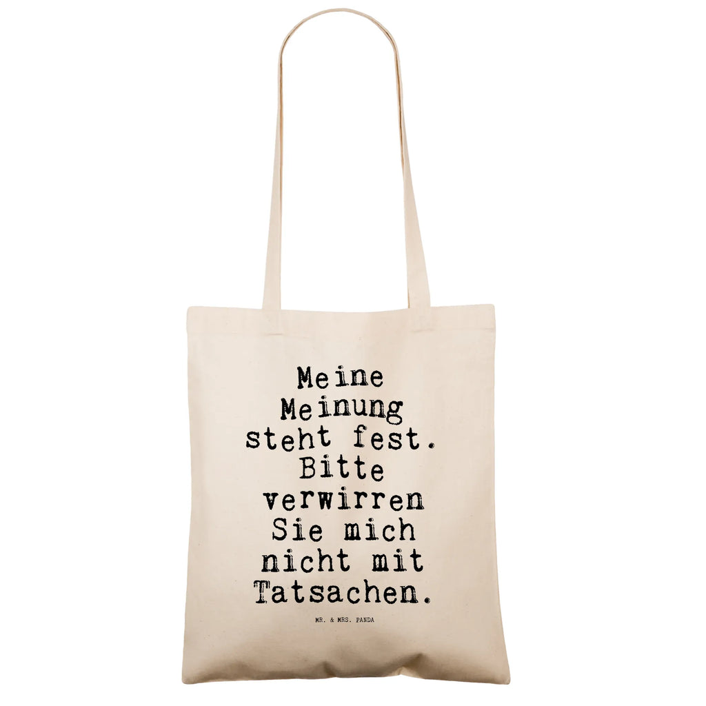 Tragetasche Meine Meinung steht fest.... Beuteltasche, Beutel, Einkaufstasche, Jutebeutel, Stoffbeutel, Tasche, Shopper, Umhängetasche, Strandtasche, Schultertasche, Stofftasche, Tragetasche, Badetasche, Jutetasche, Einkaufstüte, Laptoptasche, Spruch, Sprüche, lustige Sprüche, Weisheiten, Zitate, Spruch Geschenke, Spruch Sprüche Weisheiten Zitate Lustig Weisheit Worte