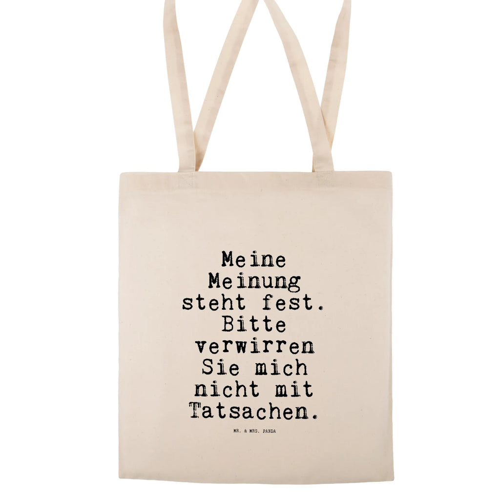 Tragetasche Meine Meinung steht fest.... Beuteltasche, Beutel, Einkaufstasche, Jutebeutel, Stoffbeutel, Tasche, Shopper, Umhängetasche, Strandtasche, Schultertasche, Stofftasche, Tragetasche, Badetasche, Jutetasche, Einkaufstüte, Laptoptasche, Spruch, Sprüche, lustige Sprüche, Weisheiten, Zitate, Spruch Geschenke, Spruch Sprüche Weisheiten Zitate Lustig Weisheit Worte