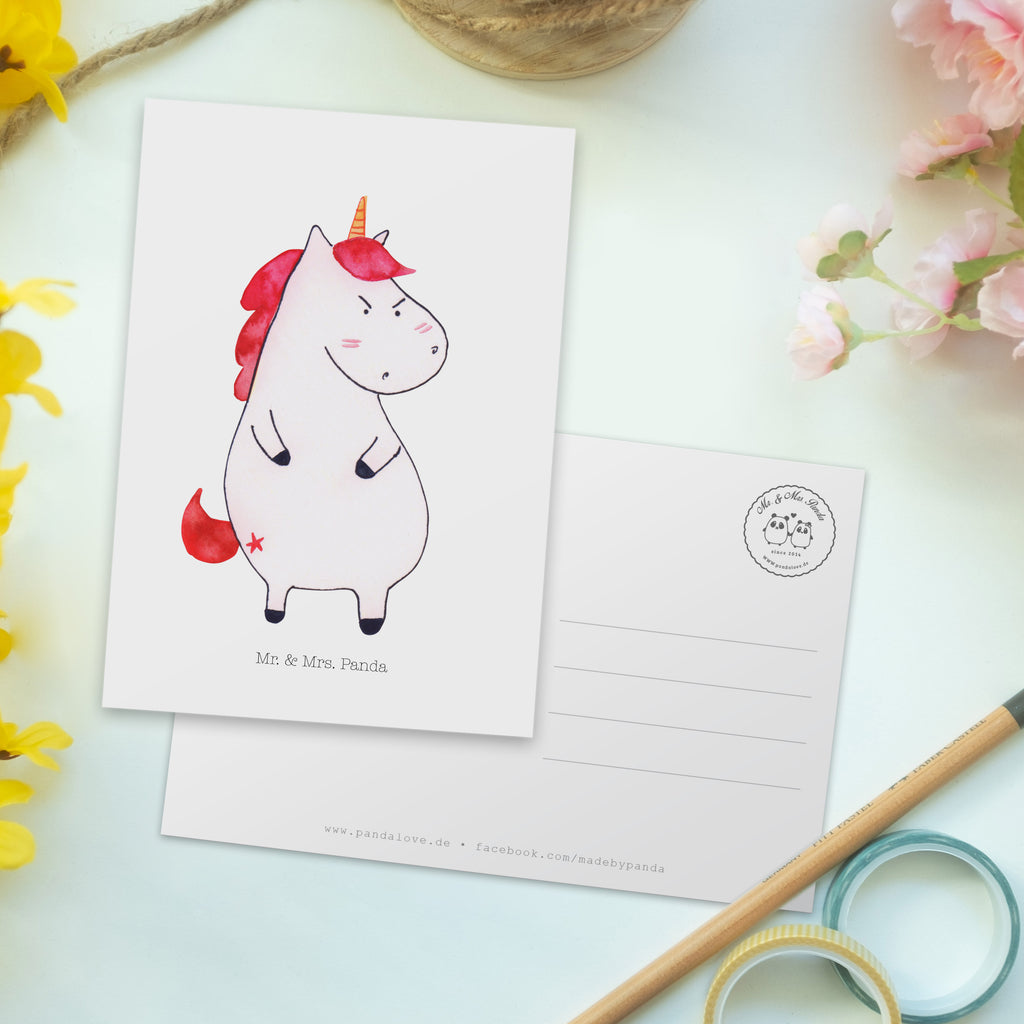 Postkarte Einhorn Wut Postkarte, Karte, Geschenkkarte, Grußkarte, Einladung, Ansichtskarte, Geburtstagskarte, Einladungskarte, Dankeskarte, Ansichtskarten, Einladung Geburtstag, Einladungskarten Geburtstag, Einhorn, Einhörner, Einhorn Deko, Pegasus, Unicorn, Realität, Ansage, lustlos, nein, Büro, Arbeit, wütend, dumme Fragen, lustig, Spaß, Geschenk