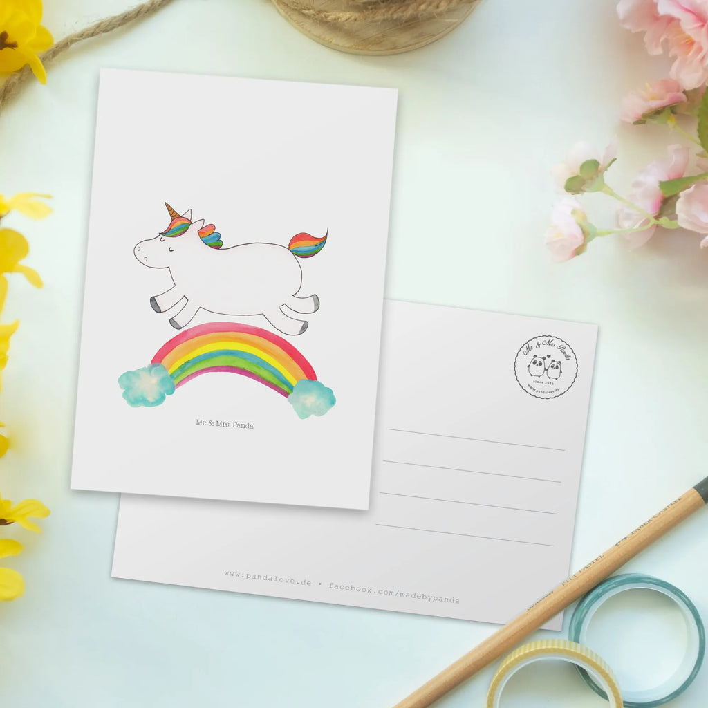 Postkarte Einhorn Regenbogen Postkarte, Karte, Geschenkkarte, Grußkarte, Einladung, Ansichtskarte, Geburtstagskarte, Einladungskarte, Dankeskarte, Ansichtskarten, Einladung Geburtstag, Einladungskarten Geburtstag, Einhorn, Einhörner, Einhorn Deko, Pegasus, Unicorn, Regenbogen, Glitzer, Einhornpower, Erwachsenwerden, Einhornautobahn