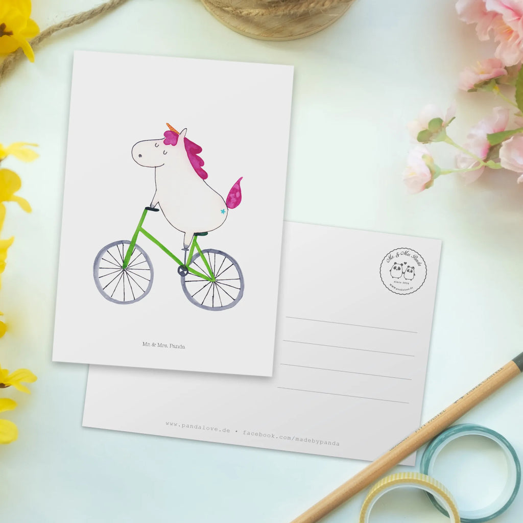 Postkarte Einhorn Radfahrer Postkarte, Karte, Geschenkkarte, Grußkarte, Einladung, Ansichtskarte, Geburtstagskarte, Einladungskarte, Dankeskarte, Ansichtskarten, Einladung Geburtstag, Einladungskarten Geburtstag, Einhorn, Einhörner, Einhorn Deko, Pegasus, Unicorn, Radfahren, Radfahrer, Rad, Bike, Feenstaub, Konfetti, Luxusproblem, Kummer, Liebeskummer