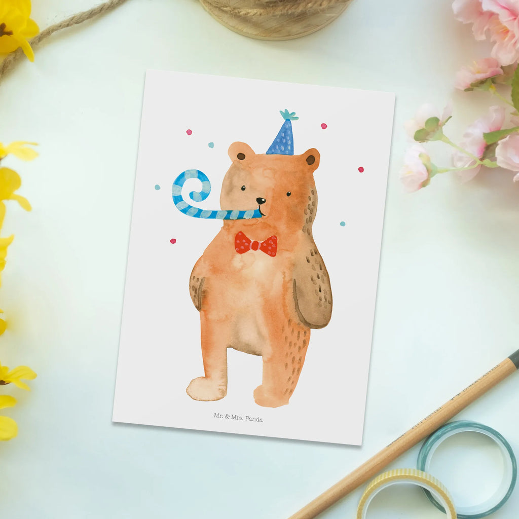 Postkarte Bär Geburtstag Postkarte, Karte, Geschenkkarte, Grußkarte, Einladung, Ansichtskarte, Geburtstagskarte, Einladungskarte, Dankeskarte, Ansichtskarten, Einladung Geburtstag, Einladungskarten Geburtstag, Bär, Teddy, Teddybär, Happy Birthday, Alles Gute, Glückwunsch, Geburtstag