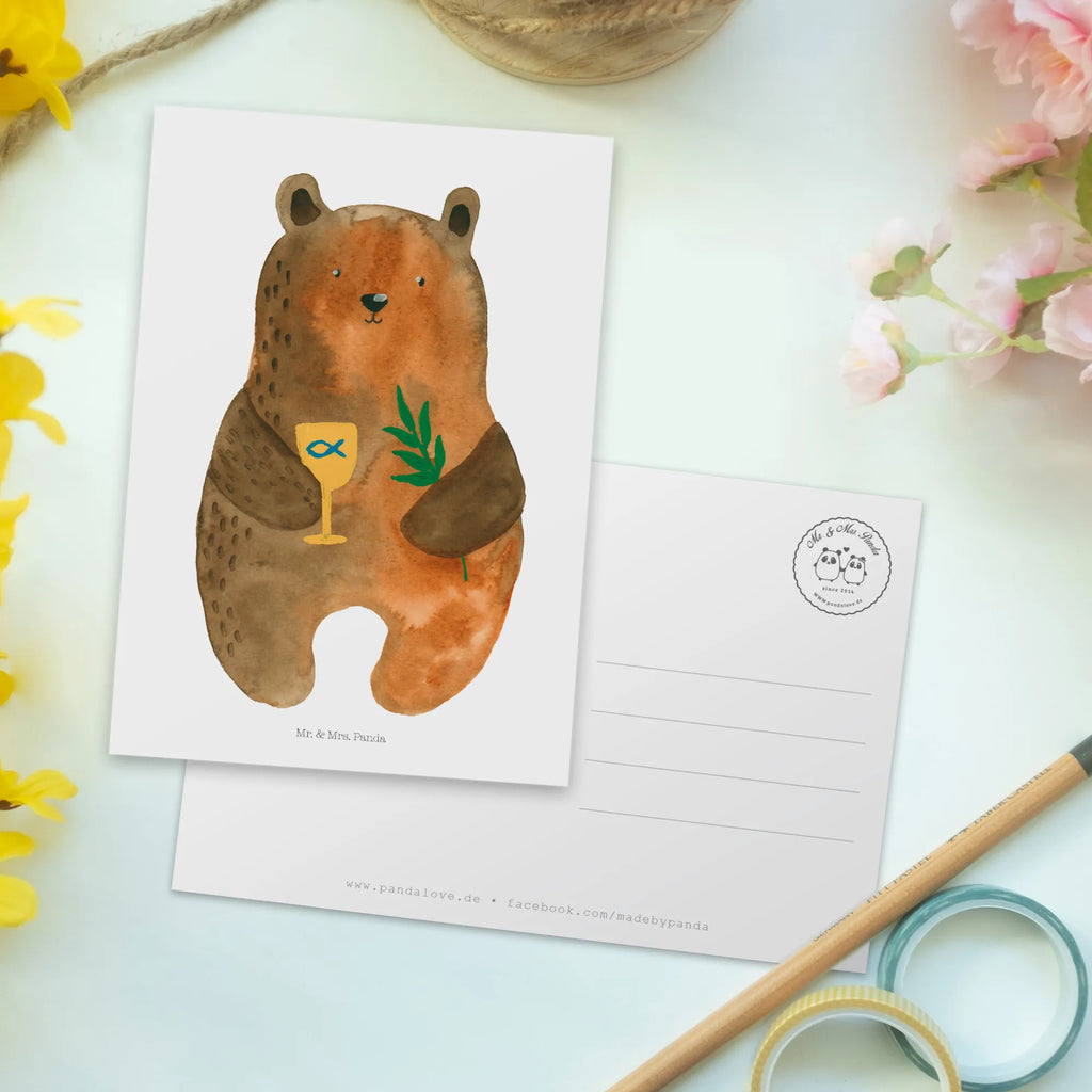 Postkarte Bär Konfirmation Postkarte, Karte, Geschenkkarte, Grußkarte, Einladung, Ansichtskarte, Geburtstagskarte, Einladungskarte, Dankeskarte, Ansichtskarten, Einladung Geburtstag, Einladungskarten Geburtstag, Bär, Teddy, Teddybär, Konfirmation, Kirche, evangelisch, Gottesdienst