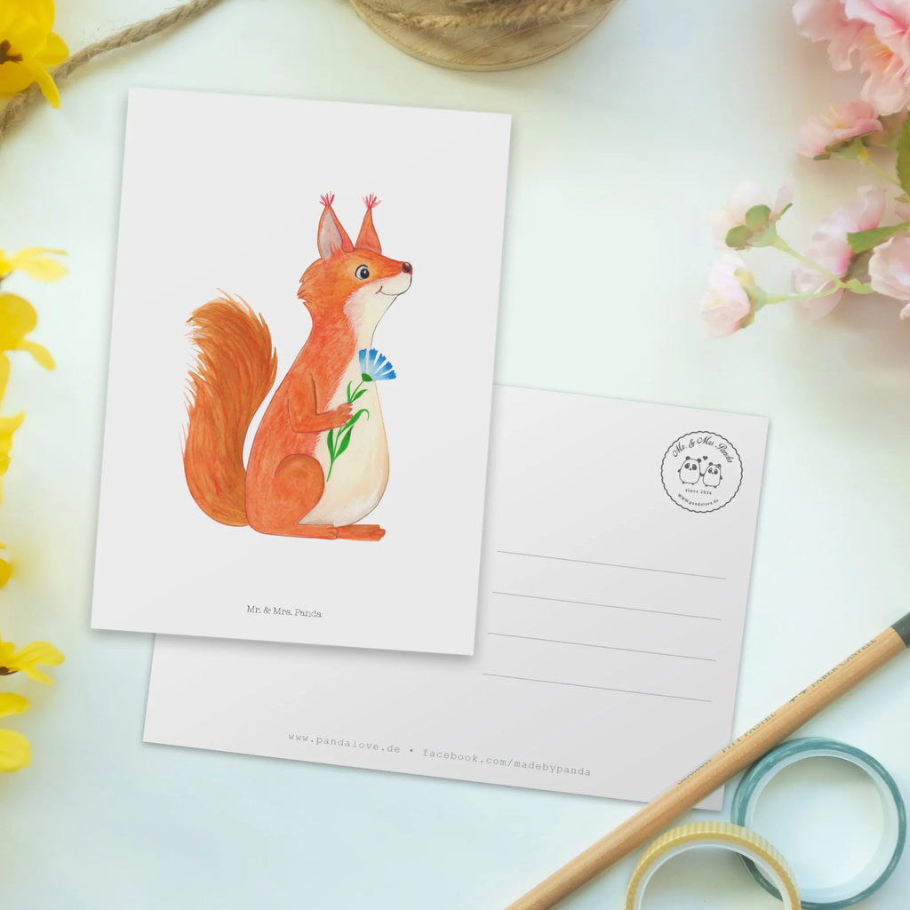 Postkarte Eichhörnchen Blume Postkarte, Karte, Geschenkkarte, Grußkarte, Einladung, Ansichtskarte, Geburtstagskarte, Einladungskarte, Dankeskarte, Ansichtskarten, Einladung Geburtstag, Einladungskarten Geburtstag, Tiermotive, Gute Laune, lustige Sprüche, Tiere, Eichhörnchen, Eichhorn, Spruch positiv, Lachen, Spaß, Motivation Sprüche, Motivation Bilder, glücklich Spruch, Spruch Deko