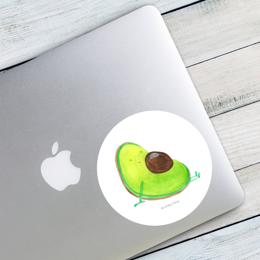 Rund Aufkleber Avocado schwanger Sticker, Aufkleber, Etikett, Avocado, Veggie, Vegan, Gesund, schwanger, Schwangerschaft, Babyparty, Babyshower