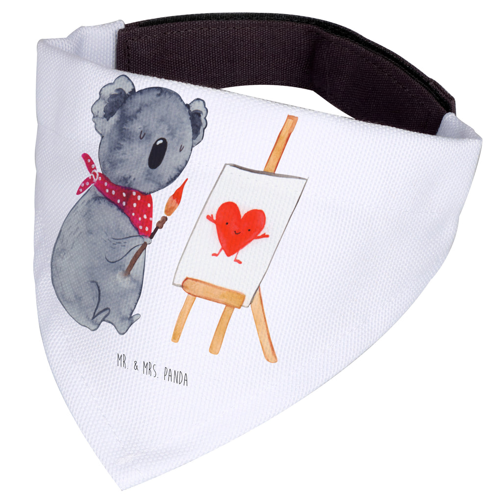 Hundehalstuch Koala Künstler Hundehalstuch, Halstuch, Hunde, Tuch, mittel, mittelgroße Hunde, Koala, Koalabär, Liebe, Liebensbeweis, Liebesgeschenk, Gefühle, Künstler, zeichnen