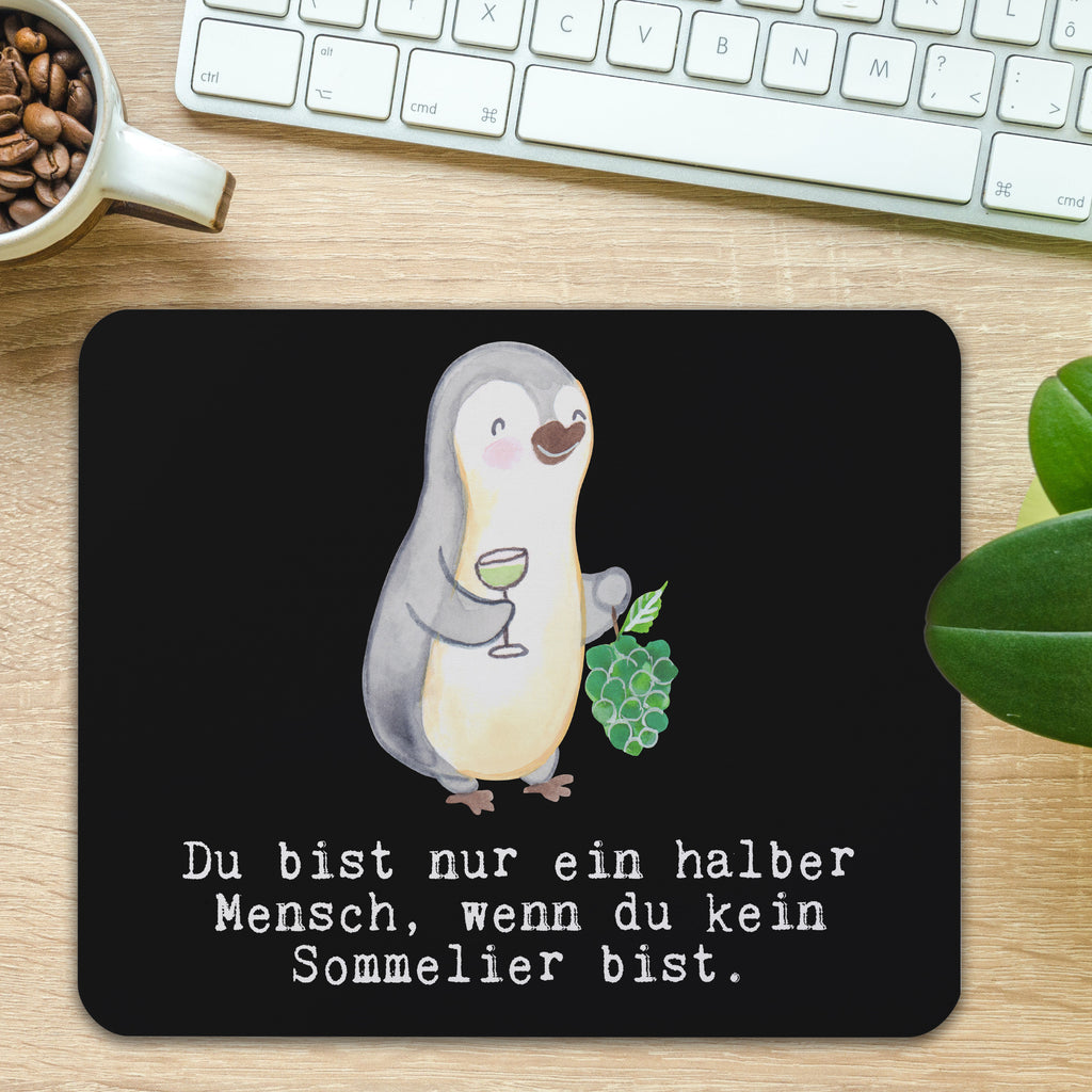 Mauspad Sommelier mit Herz Mousepad, Computer zubehör, Büroausstattung, PC Zubehör, Arbeitszimmer, Mauspad, Einzigartiges Mauspad, Designer Mauspad, Mausunterlage, Mauspad Büro, Beruf, Ausbildung, Jubiläum, Abschied, Rente, Kollege, Kollegin, Geschenk, Schenken, Arbeitskollege, Mitarbeiter, Firma, Danke, Dankeschön