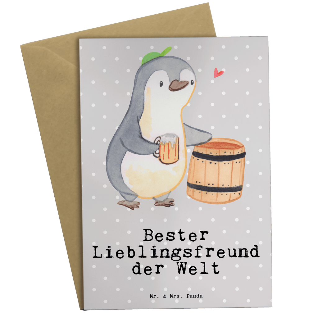 Grußkarte Pinguin Bester Lieblingsfreund der Welt Grußkarte, Klappkarte, Einladungskarte, Glückwunschkarte, Hochzeitskarte, Geburtstagskarte, Karte, Ansichtskarten, für, Dankeschön, Geschenk, Schenken, Geburtstag, Geburtstagsgeschenk, Geschenkidee, Danke, Bedanken, Mitbringsel, Freude machen, Geschenktipp, Lieblingsfreund, Freund, Partner, Lieblingsmensch, Lieblings Mensch, Liebling, Bae, bester Freund, Liebe, Herz, Love