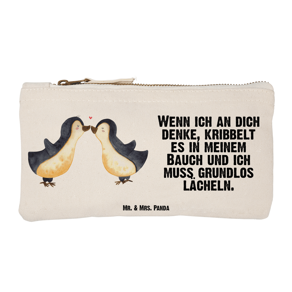 Schminktasche Pinguine Kuss Schminktasche, Kosmetiktasche, Kosmetikbeutel, Stiftemäppchen, Etui, Federmappe, Makeup, XXL, Schminketui, Kosmetiketui, Schlamperetui, Liebe, Partner, Freund, Freundin, Ehemann, Ehefrau, Heiraten, Verlobung, Heiratsantrag, Liebesgeschenk, Jahrestag, Hocheitstag, Valentinstag, Geschenk für Frauen, Hochzeitstag, Mitbringsel, Geschenk für Freundin, Geschenk für Partner, Liebesbeweis, für Männer, für Ehemann