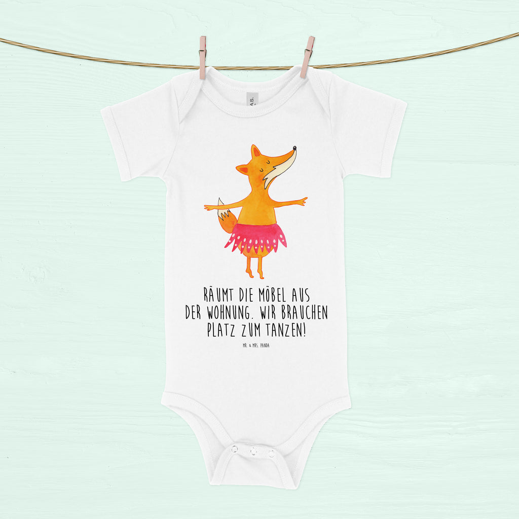 Organic Baby Body Fuchs Ballerina Babykleidung, Babystrampler, Strampler, Wickelbody, Baby Erstausstattung, Junge, Mädchen, Fuchs, Fuchs Spruch, Füchse, Füchsin, Ballerina, Ballett, Tänzerin, Tanzen, Party, Einladung, Geburtstag