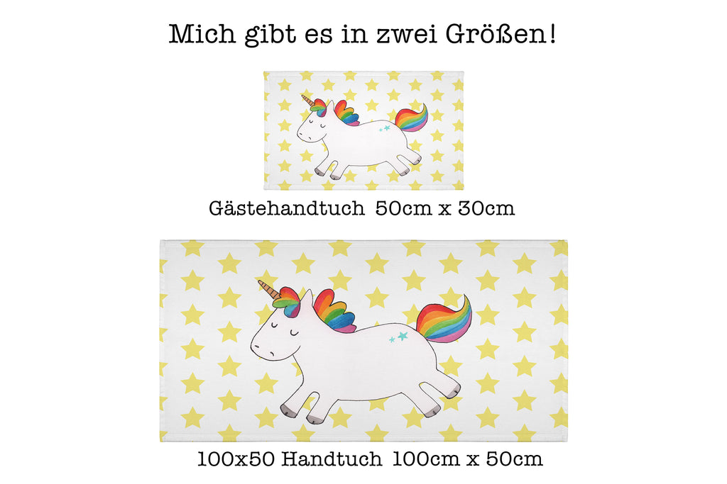 Handtuch Einhorn Happy Handtuch, Badehandtuch, Badezimmer, Handtücher, groß, Kinder, Baby, Einhorn, Einhörner, Einhorn Deko, Pegasus, Unicorn, glücklich, fröhlich, Spaß, Freude, Lebensfreude, witzig, spannend, Lächeln, Lachen