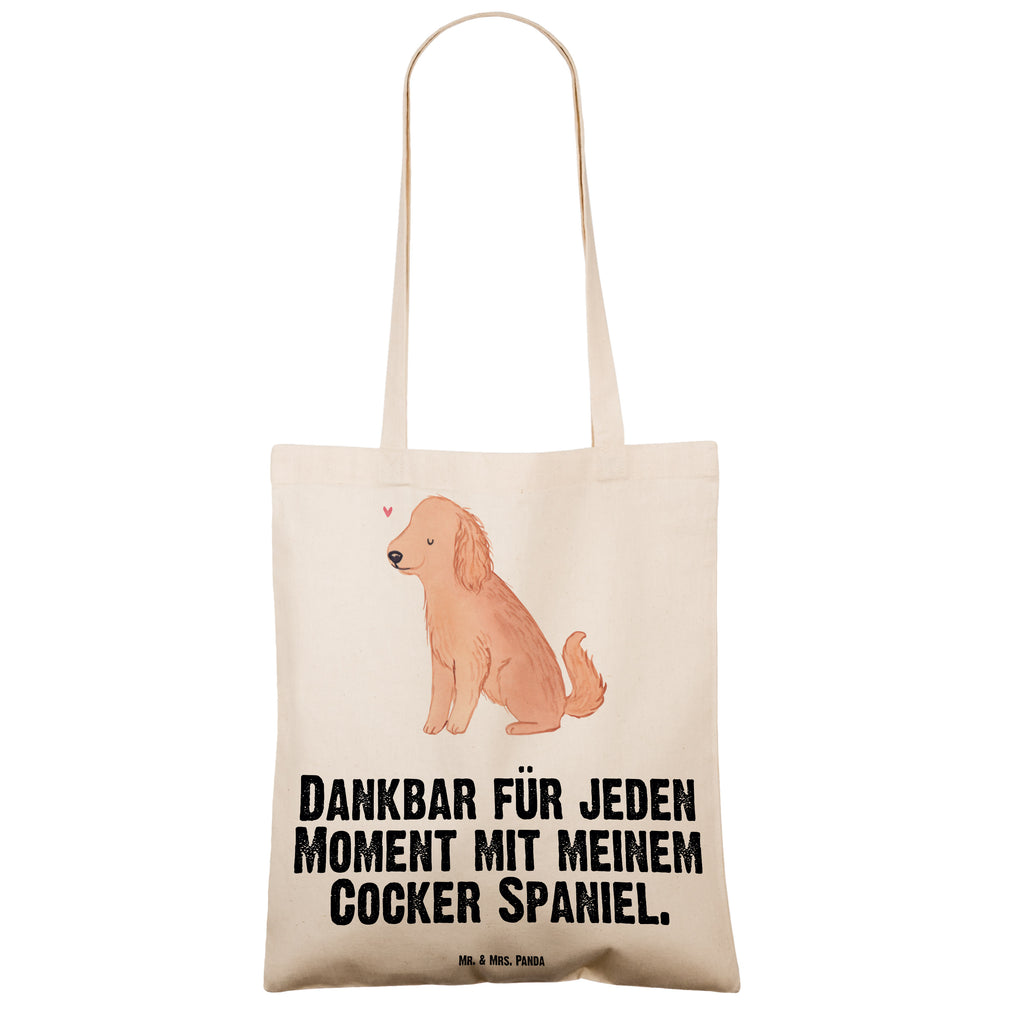 Tragetasche Cocker Spaniel Moment Beuteltasche, Beutel, Einkaufstasche, Jutebeutel, Stoffbeutel, Tasche, Shopper, Umhängetasche, Strandtasche, Schultertasche, Stofftasche, Tragetasche, Badetasche, Jutetasche, Einkaufstüte, Laptoptasche, Hund, Hunderasse, Rassehund, Hundebesitzer, Geschenk, Tierfreund, Schenken, Welpe, Englische Cockerspaniel, Cocker Spaniel