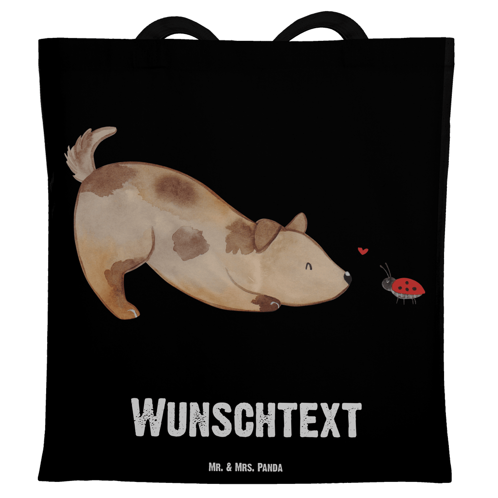 Personalisierte Tragetasche Hund Marienkäfer Personalisierte Beuteltasche, Personalisierter Beutel, Personalisierte Einkaufstasche, Personalisierter Jutebeutel, Personalisierter Stoffbeutel, Tragetasche mit Namen, Einkaufstasche mit Namen, Stoffbeutel mit Namen, Personalisierte Tasche, Personalisierte Jutetasche, Personalisierte Kindergartentasche, Hund, Hundemotiv, Haustier, Hunderasse, Tierliebhaber, Hundebesitzer, Sprüche, Hunde, Hundespruch, Marienkäfer, Mischling, Mischlinghund