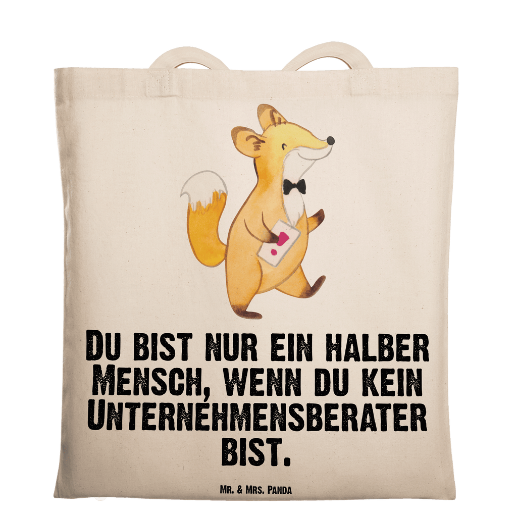 Tragetasche Unternehmensberater mit Herz Beuteltasche, Beutel, Einkaufstasche, Jutebeutel, Stoffbeutel, Tasche, Shopper, Umhängetasche, Strandtasche, Schultertasche, Stofftasche, Tragetasche, Badetasche, Jutetasche, Einkaufstüte, Laptoptasche, Beruf, Ausbildung, Jubiläum, Abschied, Rente, Kollege, Kollegin, Geschenk, Schenken, Arbeitskollege, Mitarbeiter, Firma, Danke, Dankeschön