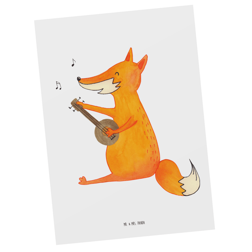 Postkarte Fuchs Gitarre Postkarte, Karte, Geschenkkarte, Grußkarte, Einladung, Ansichtskarte, Geburtstagskarte, Einladungskarte, Dankeskarte, Ansichtskarten, Einladung Geburtstag, Einladungskarten Geburtstag, Fuchs, Füchse, Geschenk Musiker, Musik Spruch, Musikerin, Sänger, Sängerin, Gitarre