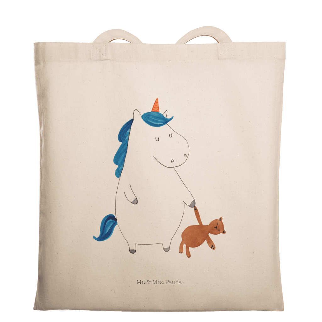 Tragetasche Einhorn Teddy Beuteltasche, Beutel, Einkaufstasche, Jutebeutel, Stoffbeutel, Tasche, Shopper, Umhängetasche, Strandtasche, Schultertasche, Stofftasche, Tragetasche, Badetasche, Jutetasche, Einkaufstüte, Laptoptasche, Einhorn, Einhörner, Einhorn Deko, Pegasus, Unicorn, schlafen, gute Nacht, Single, Bett, Träumen, Freundin, Singleleben