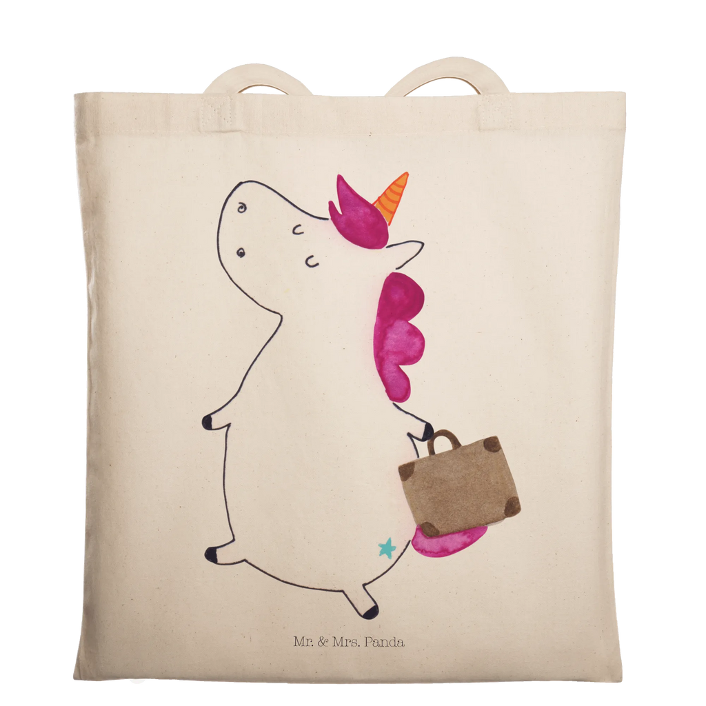 Tragetasche Einhorn Koffer Beuteltasche, Beutel, Einkaufstasche, Jutebeutel, Stoffbeutel, Tasche, Shopper, Umhängetasche, Strandtasche, Schultertasche, Stofftasche, Tragetasche, Badetasche, Jutetasche, Einkaufstüte, Laptoptasche, Einhorn, Einhörner, Einhorn Deko, Pegasus, Unicorn, unicorn, Koffer, Verreisen, Reise, Gepäck, Abenteuer, Erwachsen, Kind, albern, Spaß, lustig, witzig